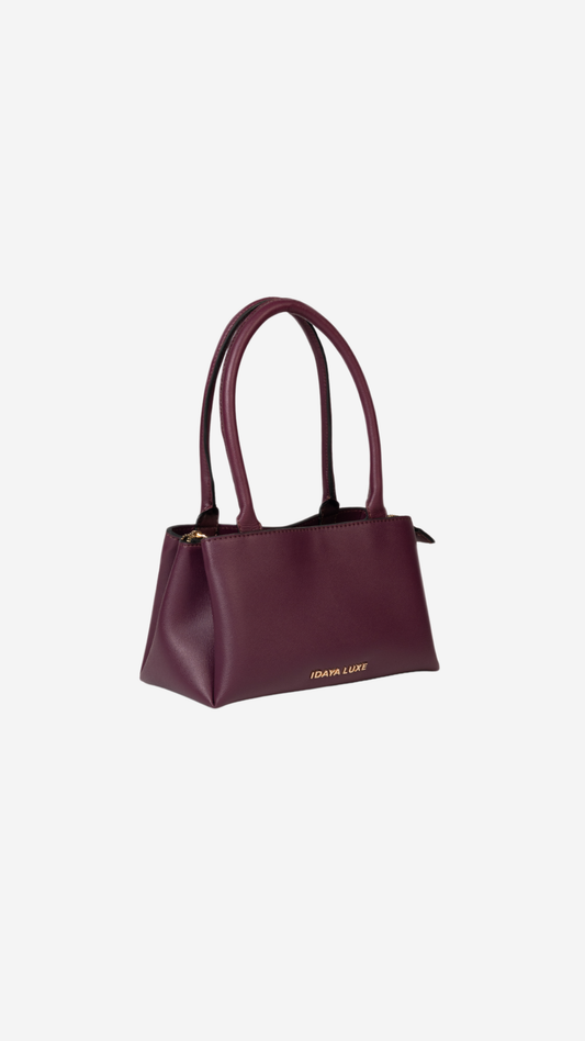 Zoro Shoulder Bag in Cherry - Idaya Luxe