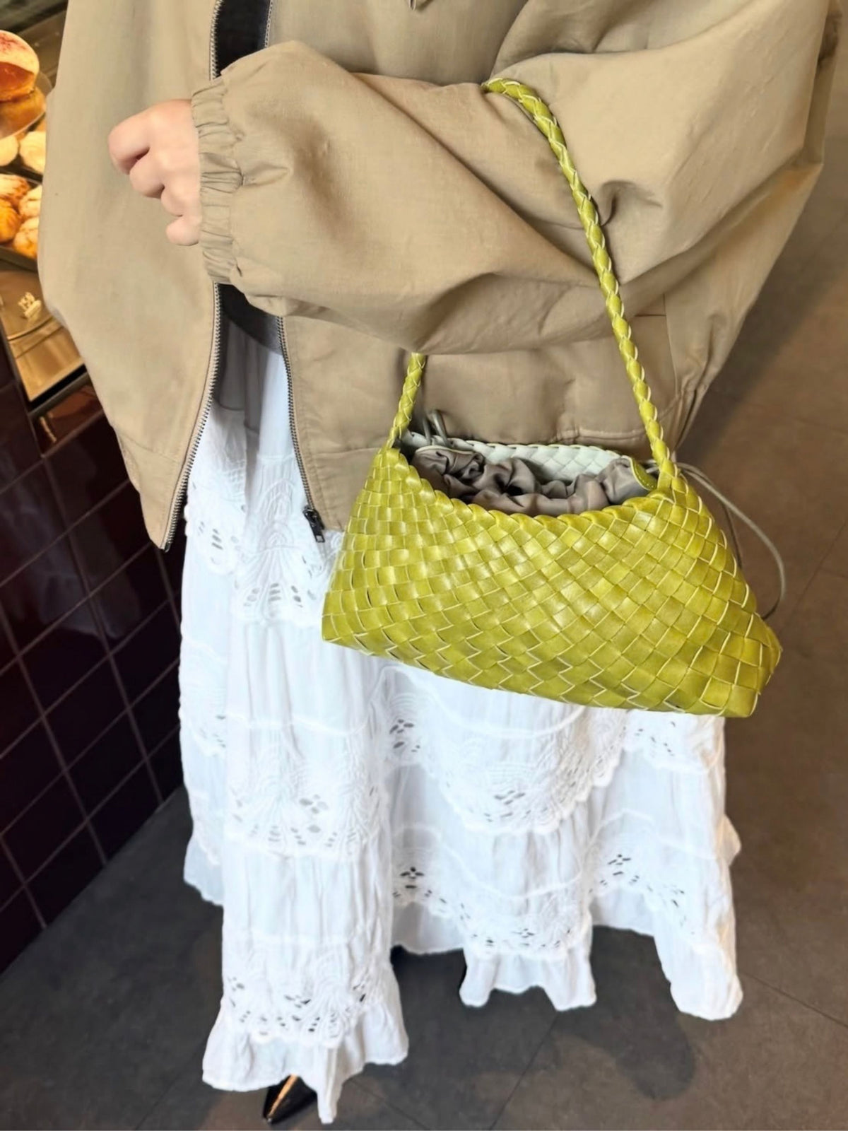 Jada Handcrafted in Olive Green