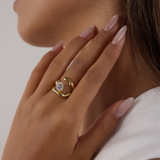 Cylin Adjustable Ring - Idaya Luxe