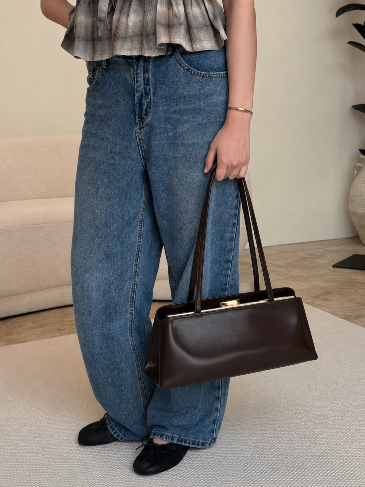 Ella 3 in 1 Bag in Chocolate Brown
