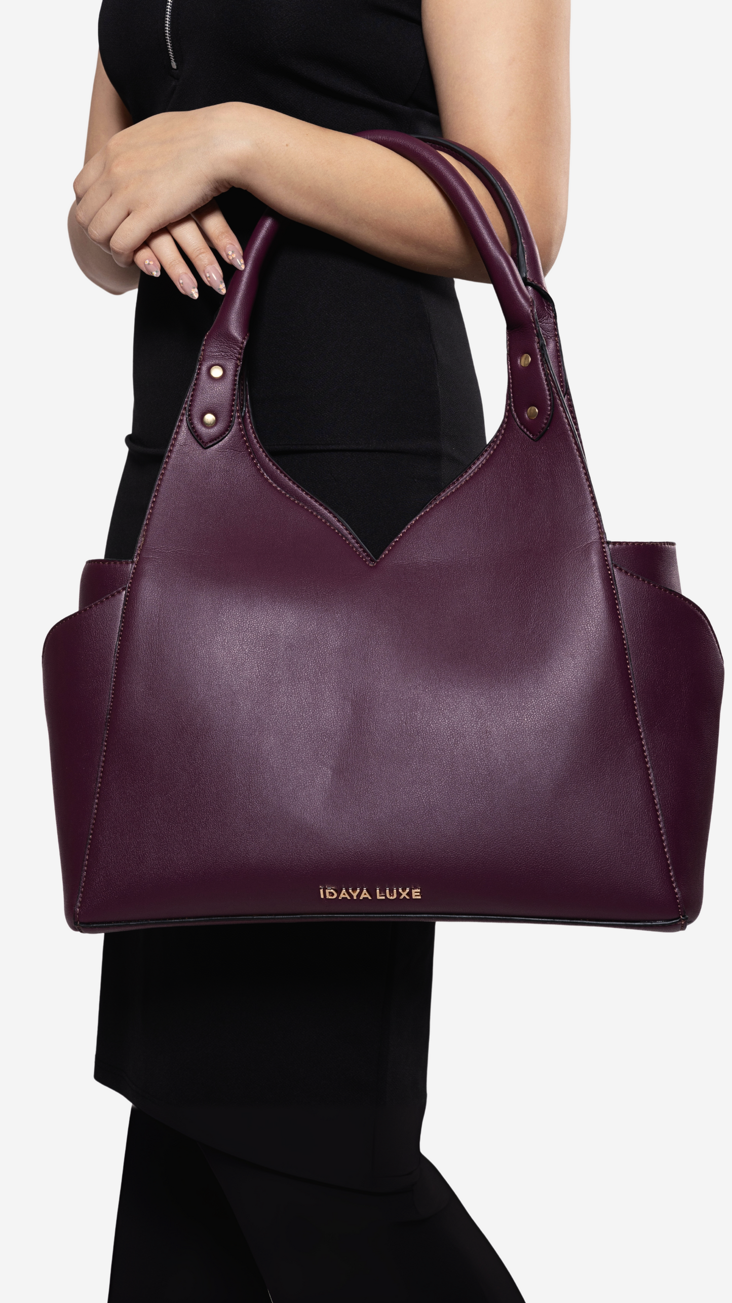 Kylo Bag in Cherry - Idaya Luxe