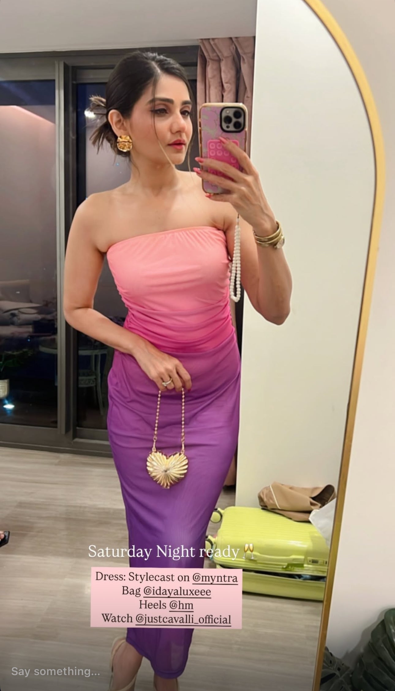 Amour Clutch in Golden - Idaya Luxe