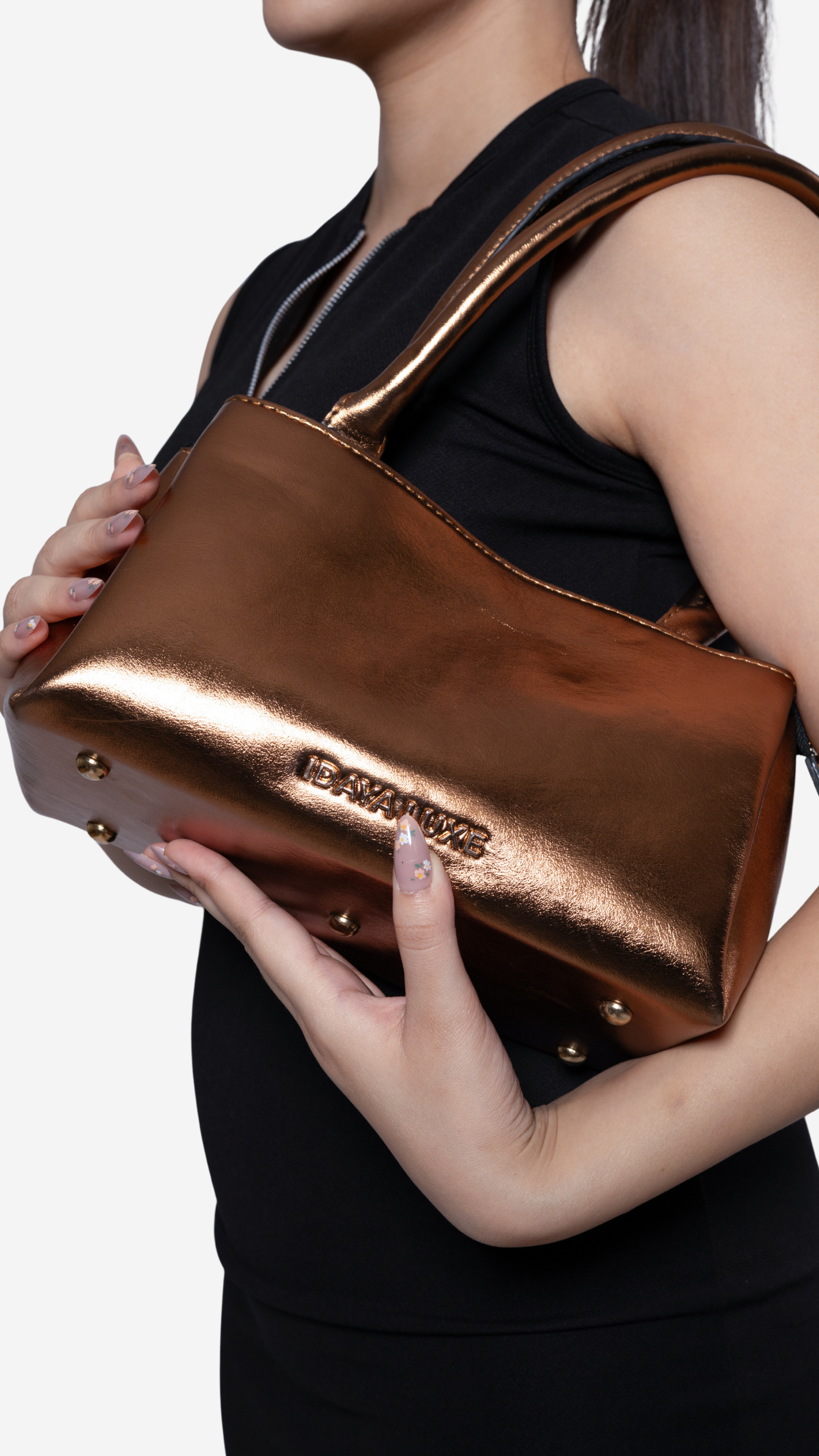 Zoro Shoulder Bag in Copper