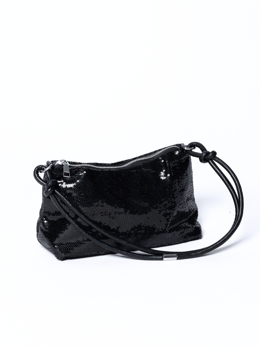 Aurora Sequins Bag in Black
