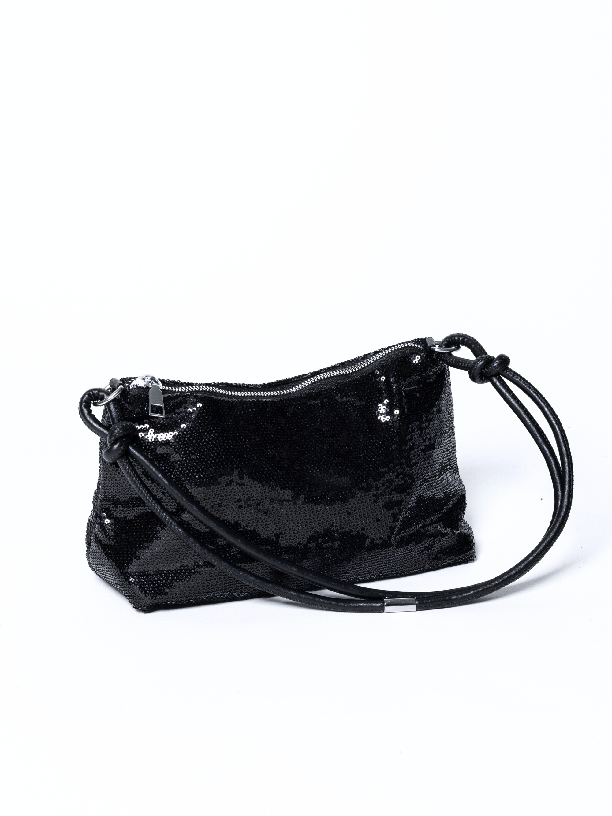 Aurora Sequins Bag in Black