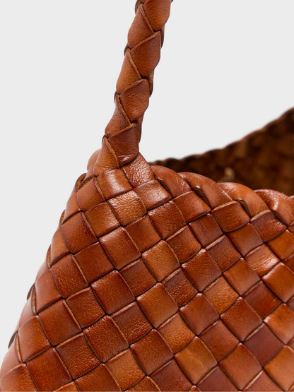 Jada Handcrafted Bag in Tan