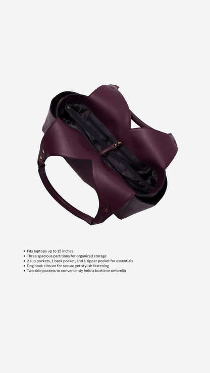 Kylo Bag in Cherry - Idaya Luxe