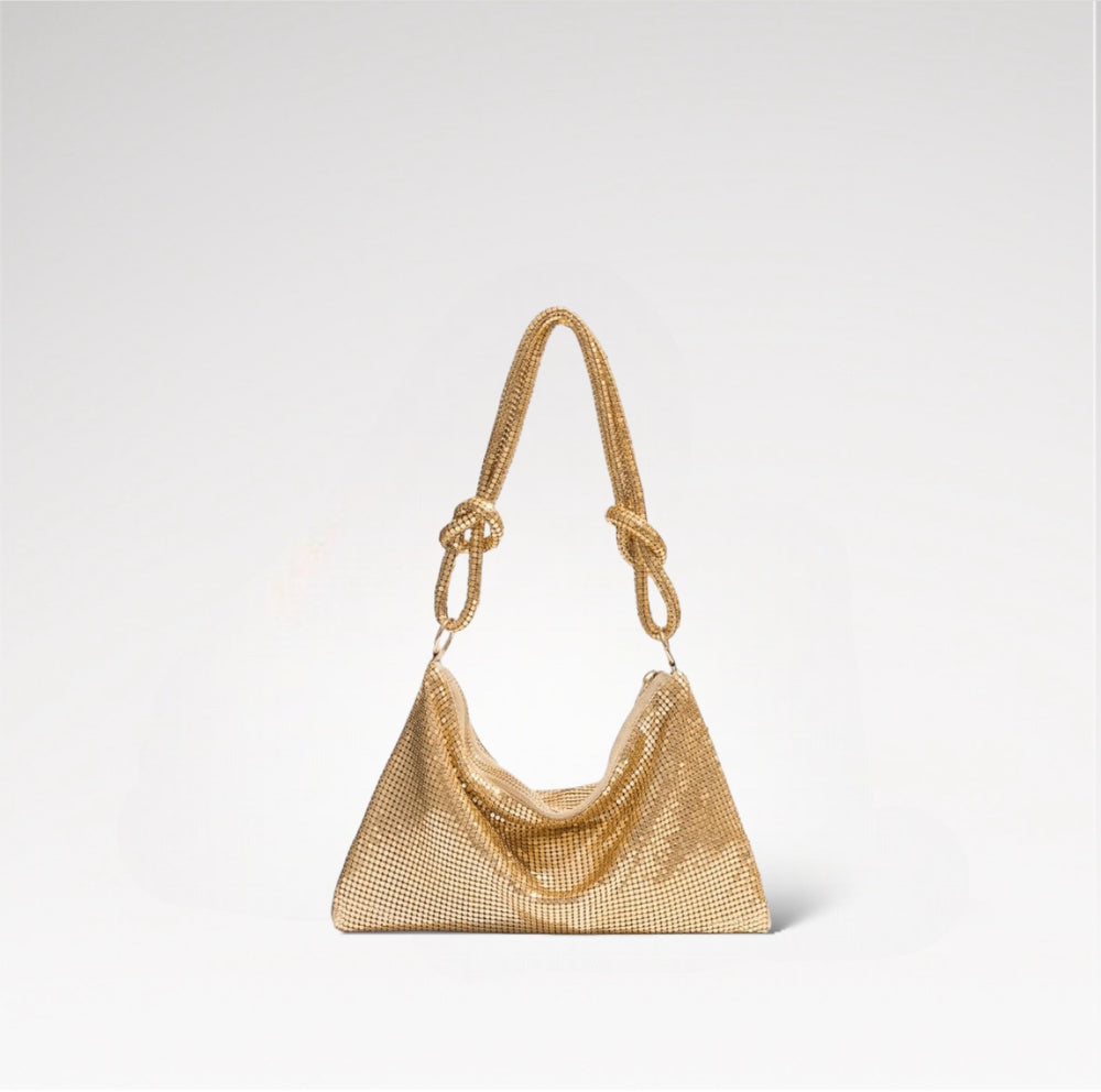 Fia Bag in Silver - Idaya Luxe
