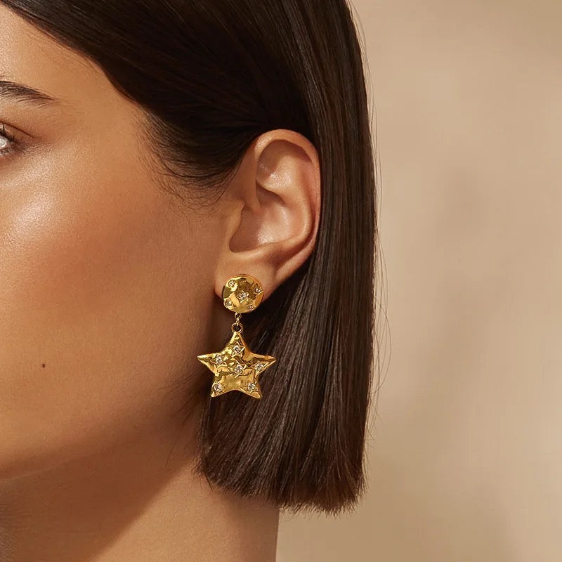 Starry Earrings - Idaya Luxe