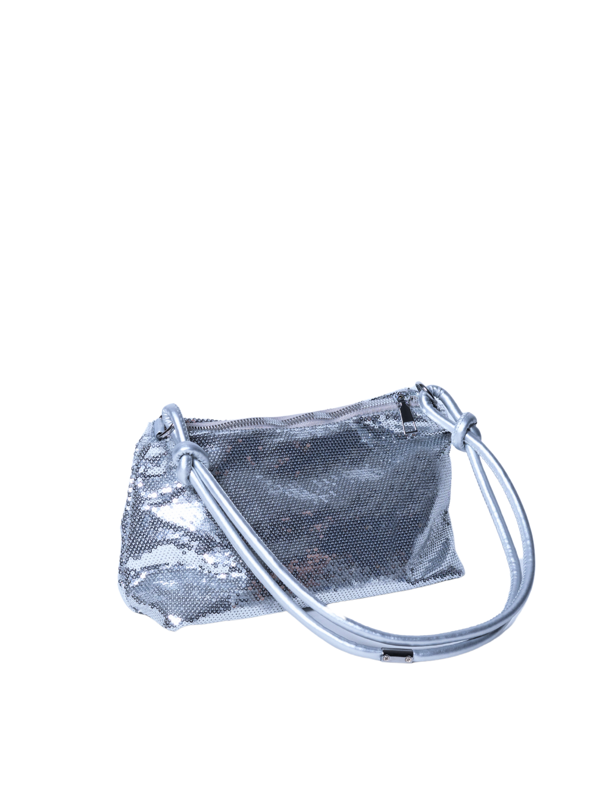 Aurora Sequins Bag in Silver