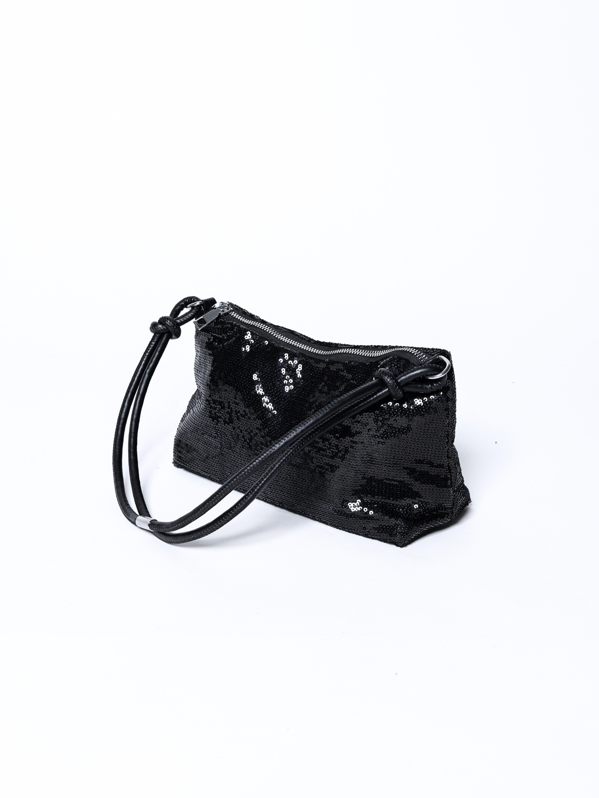 Aurora Sequins Bag in Black