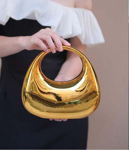 Zerene Clutch in Golden (Mid) - Idaya Luxe