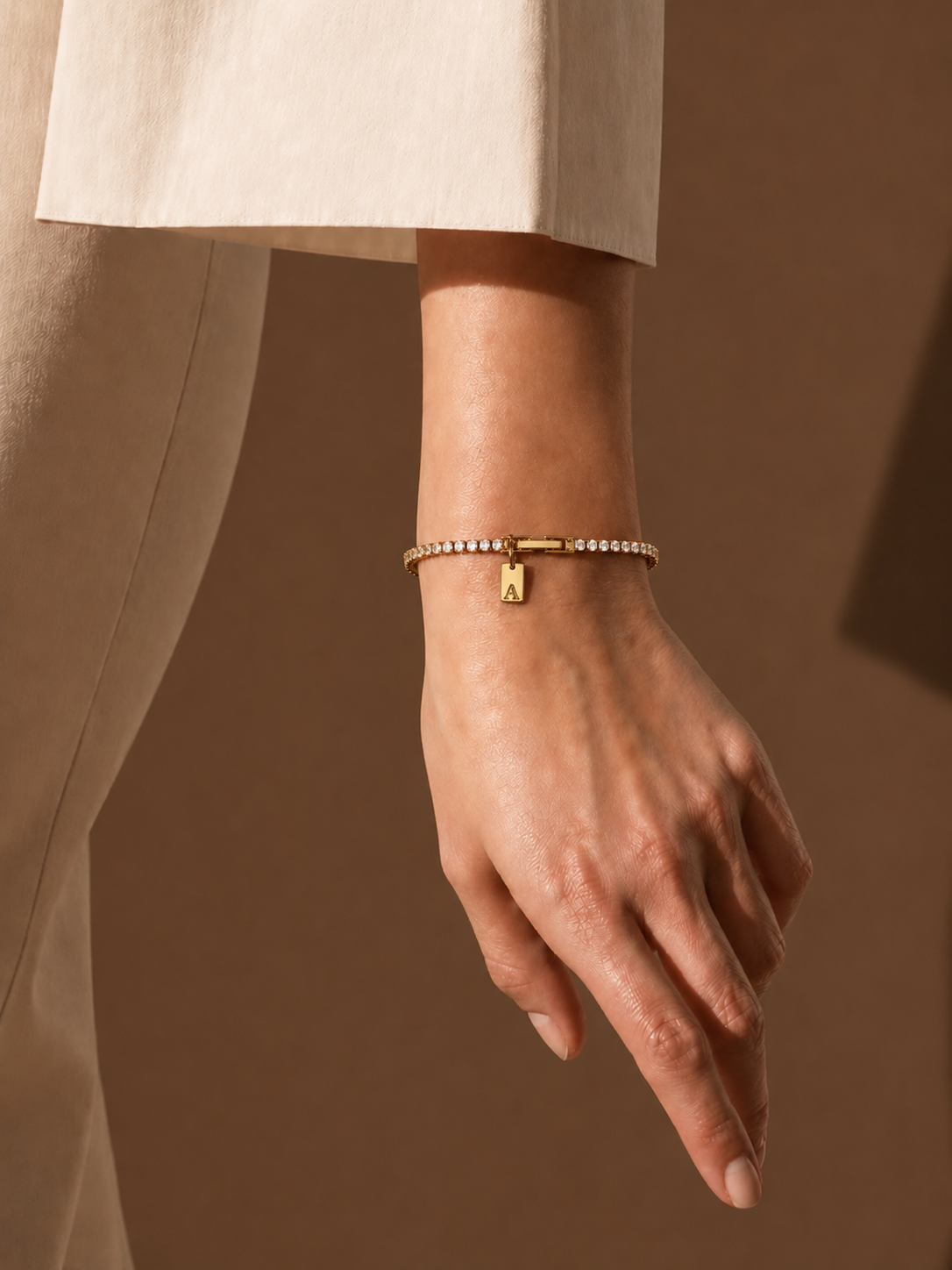 Elara Initial Bracelet - Idaya Luxe