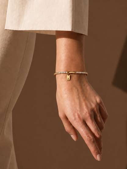 Elara Initial Bracelet - Idaya Luxe