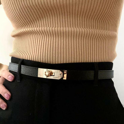 Zia Adjustable Belt in Black - Idaya Luxe