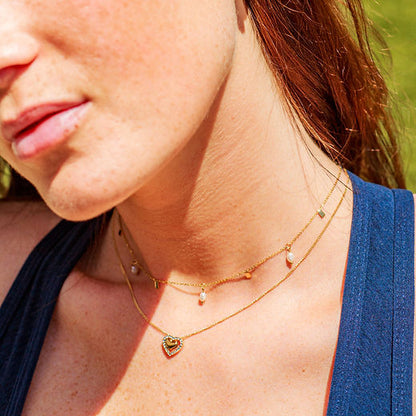 Mira Heart Necklace