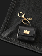 Micro Bag Charm in Black