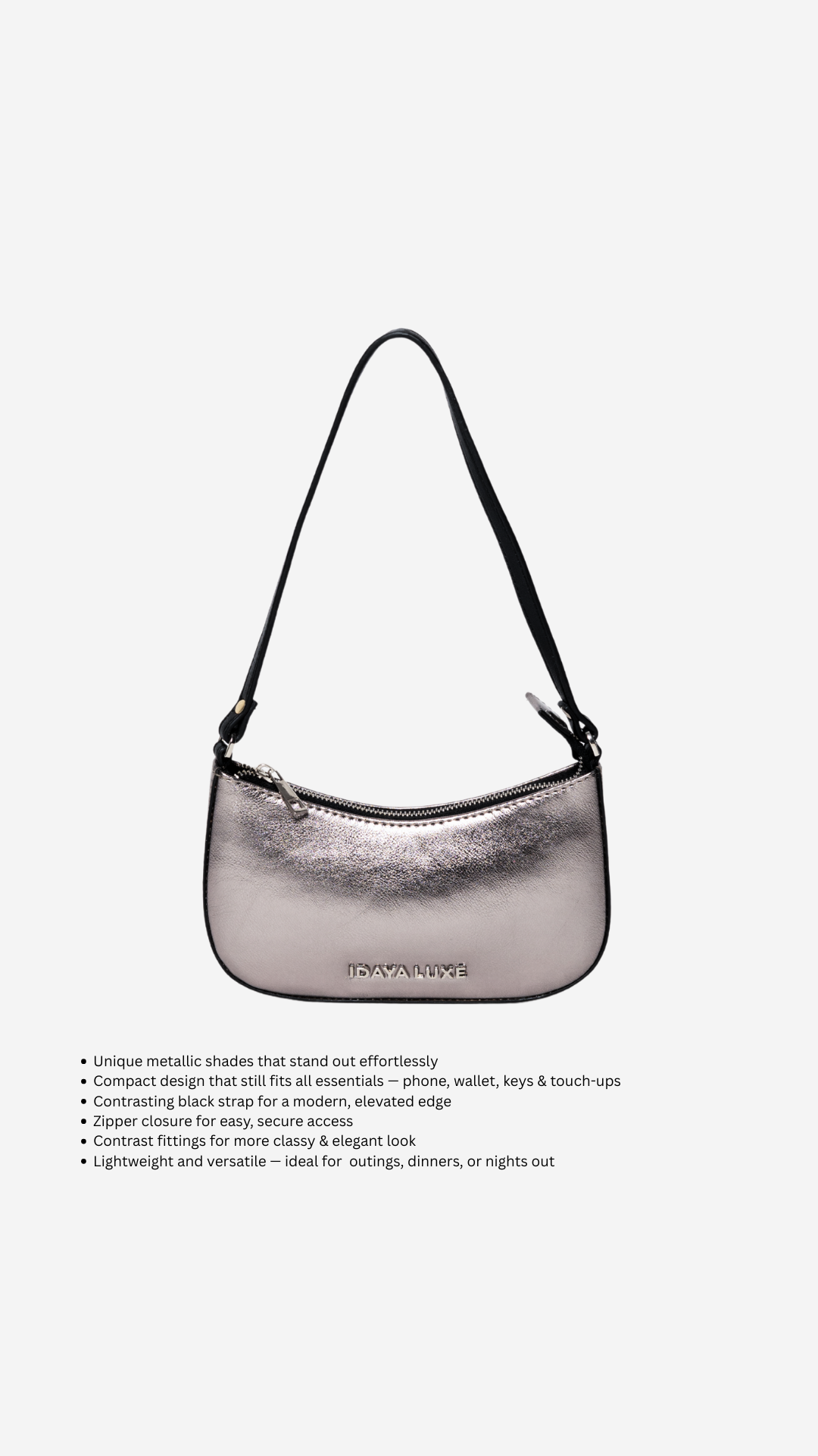 Ciri Mini Bag in Gunmetal