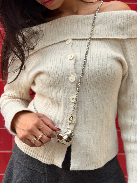 Micro Heart Clutch - Idaya Luxe