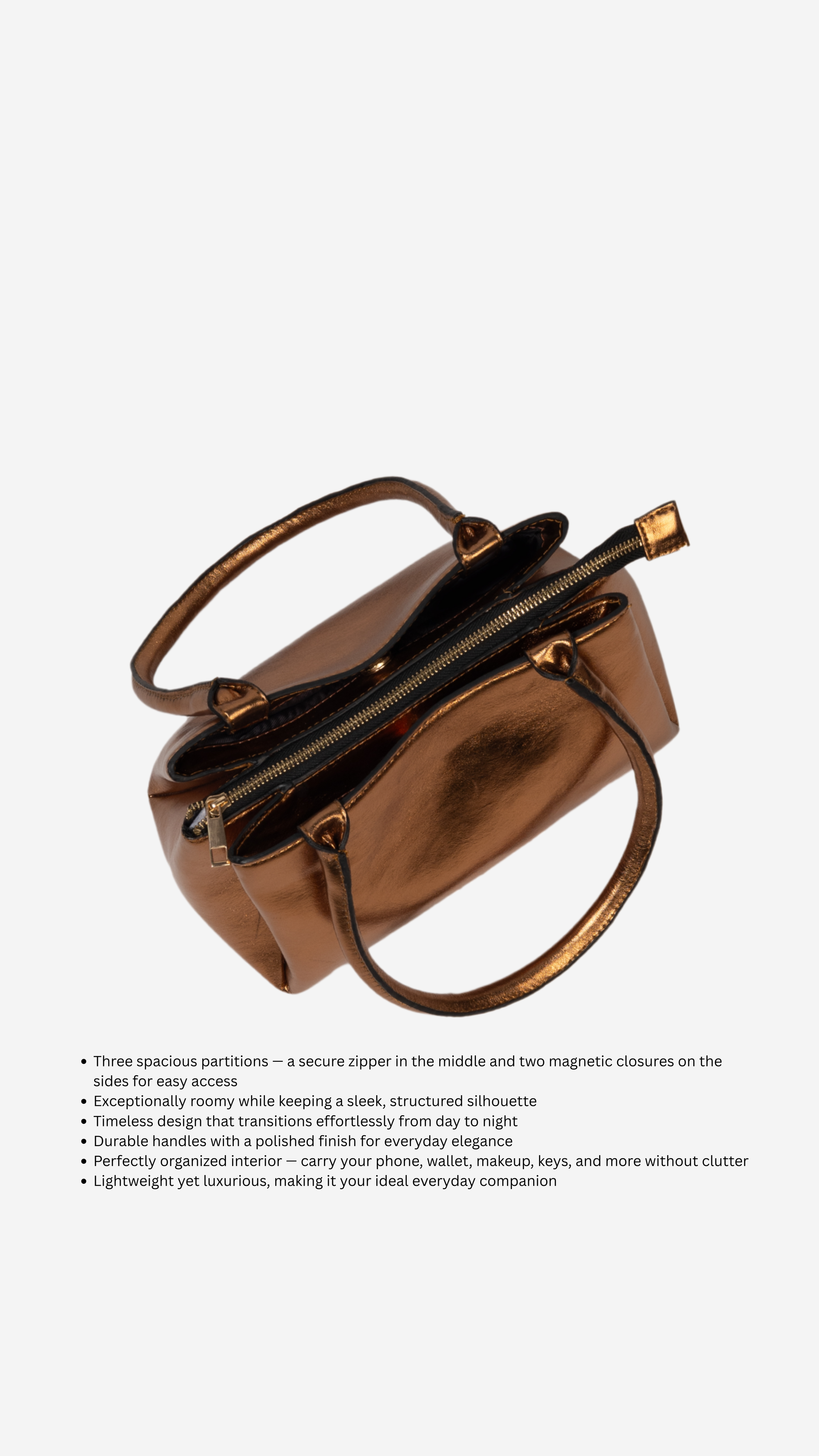 Zoro Shoulder Bag in Copper