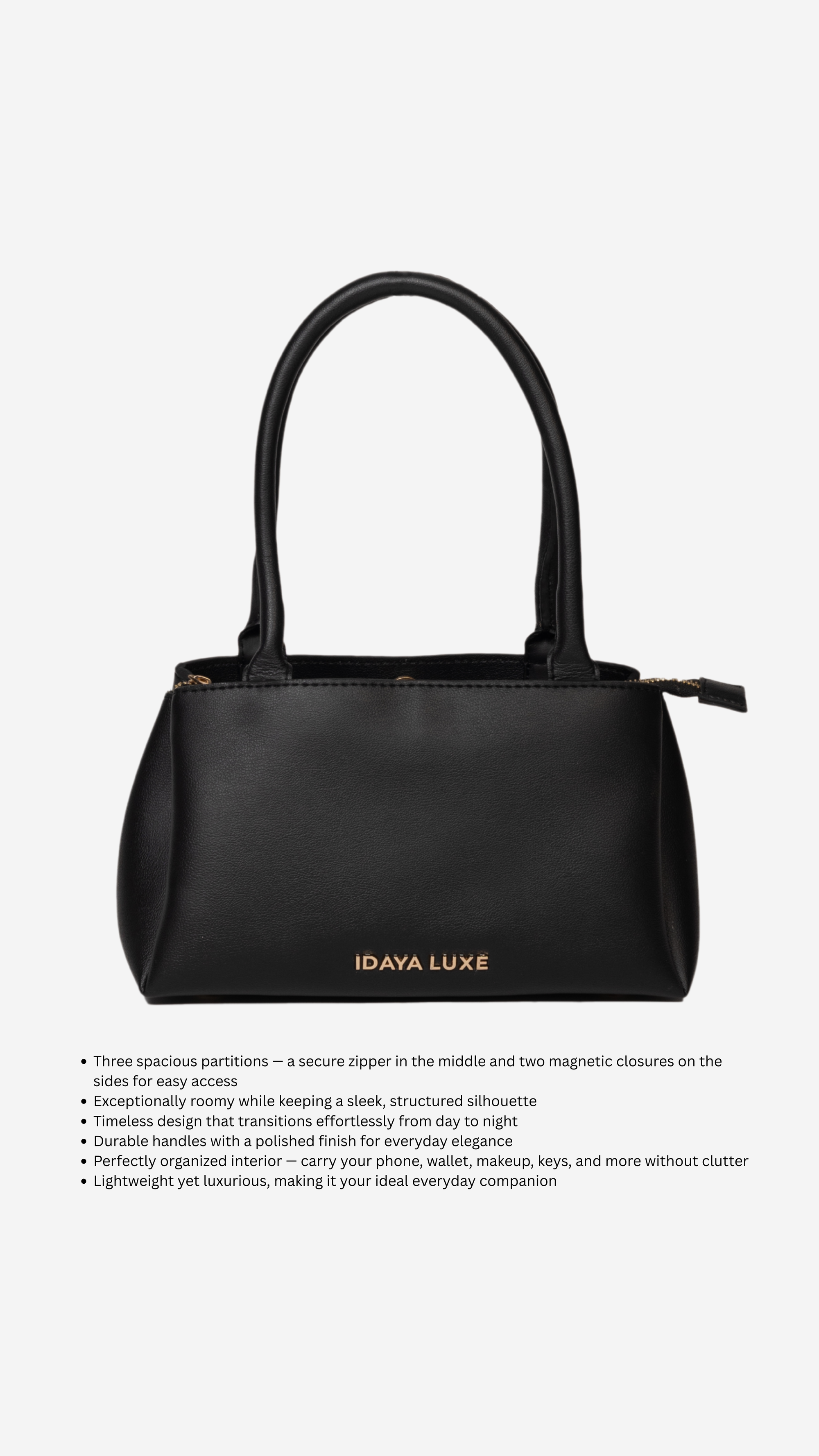 Zoro Shoulder Bag in Black