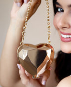 Alora Clutch in Silver