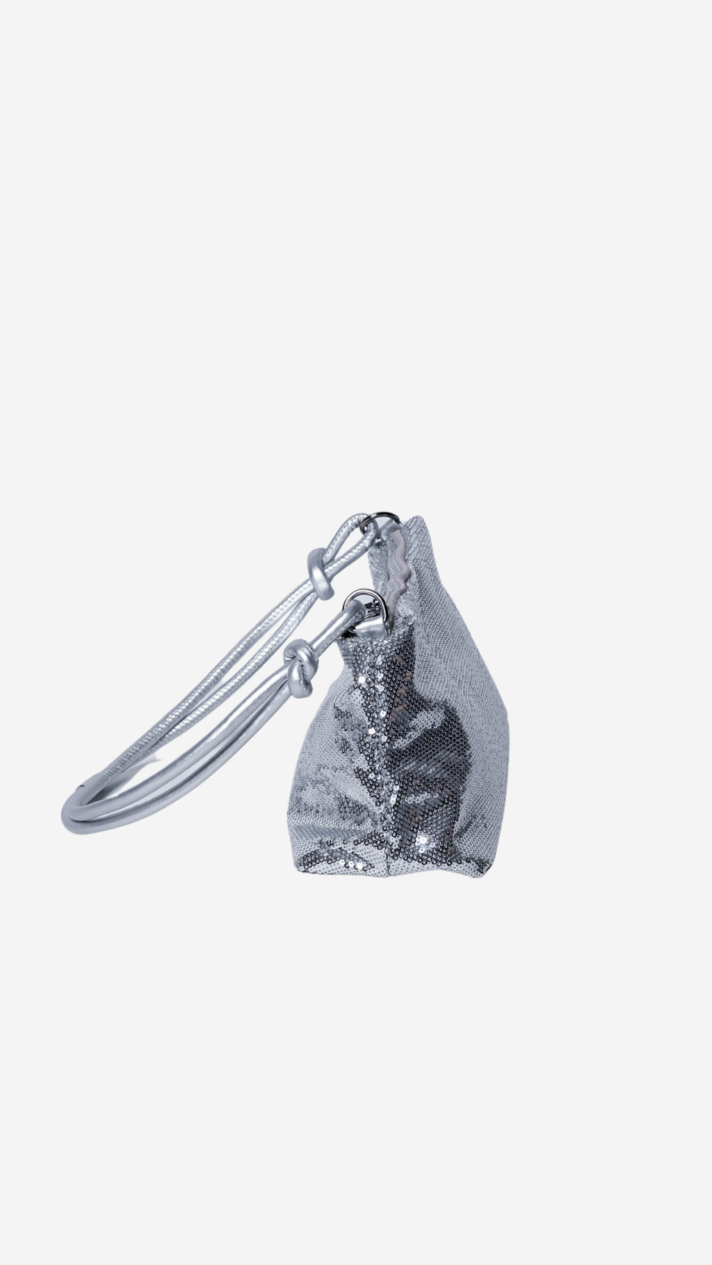 Aurora Sequins Bag in Silver - Idaya Luxe