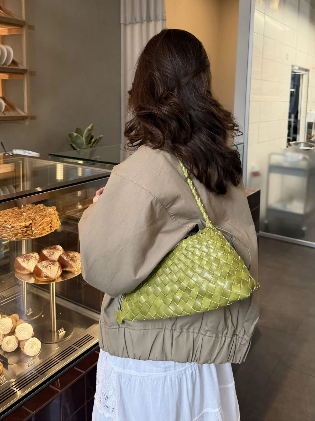 Jada Handcrafted in Olive Green