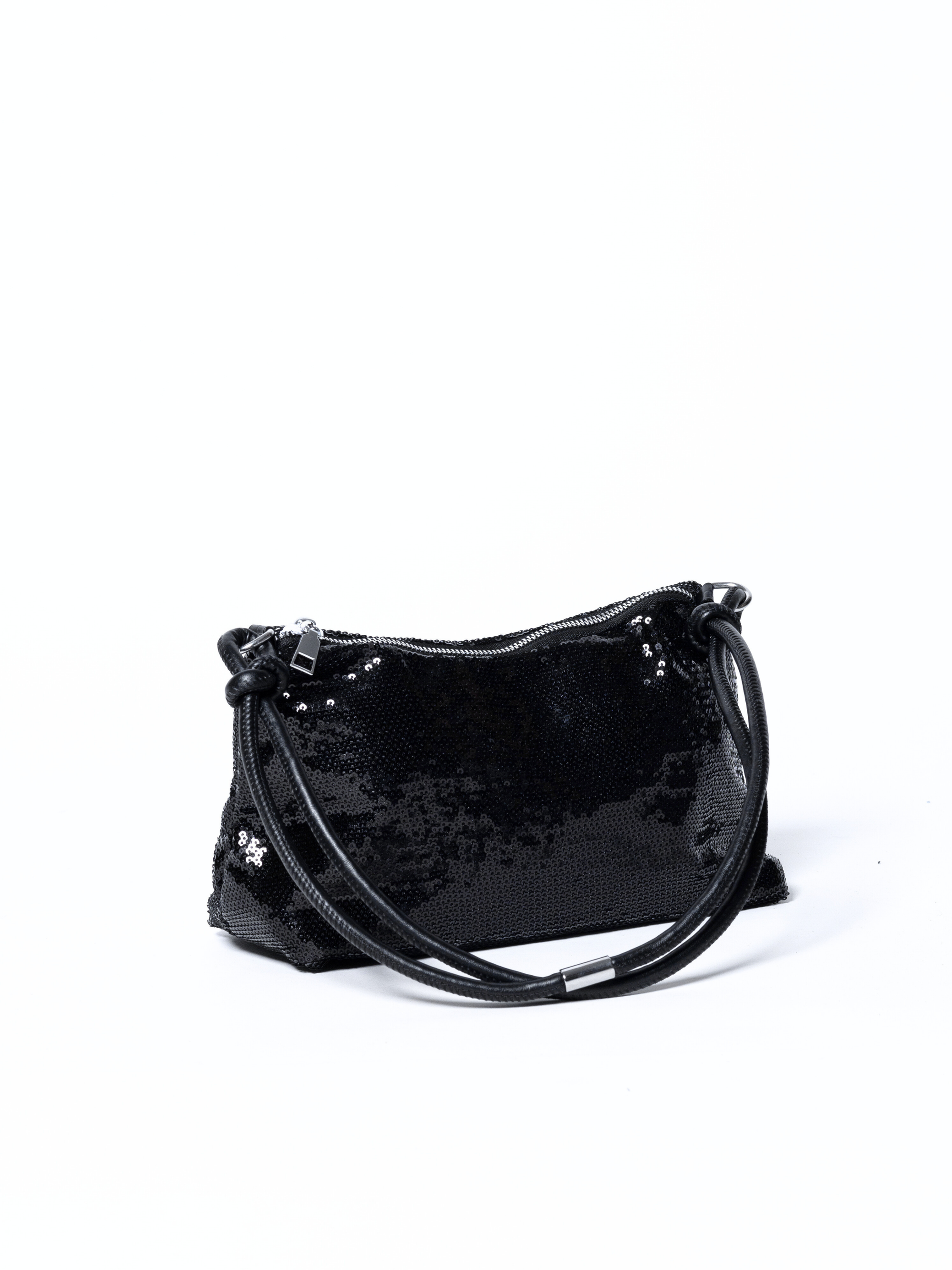Aurora Sequins Bag in Black