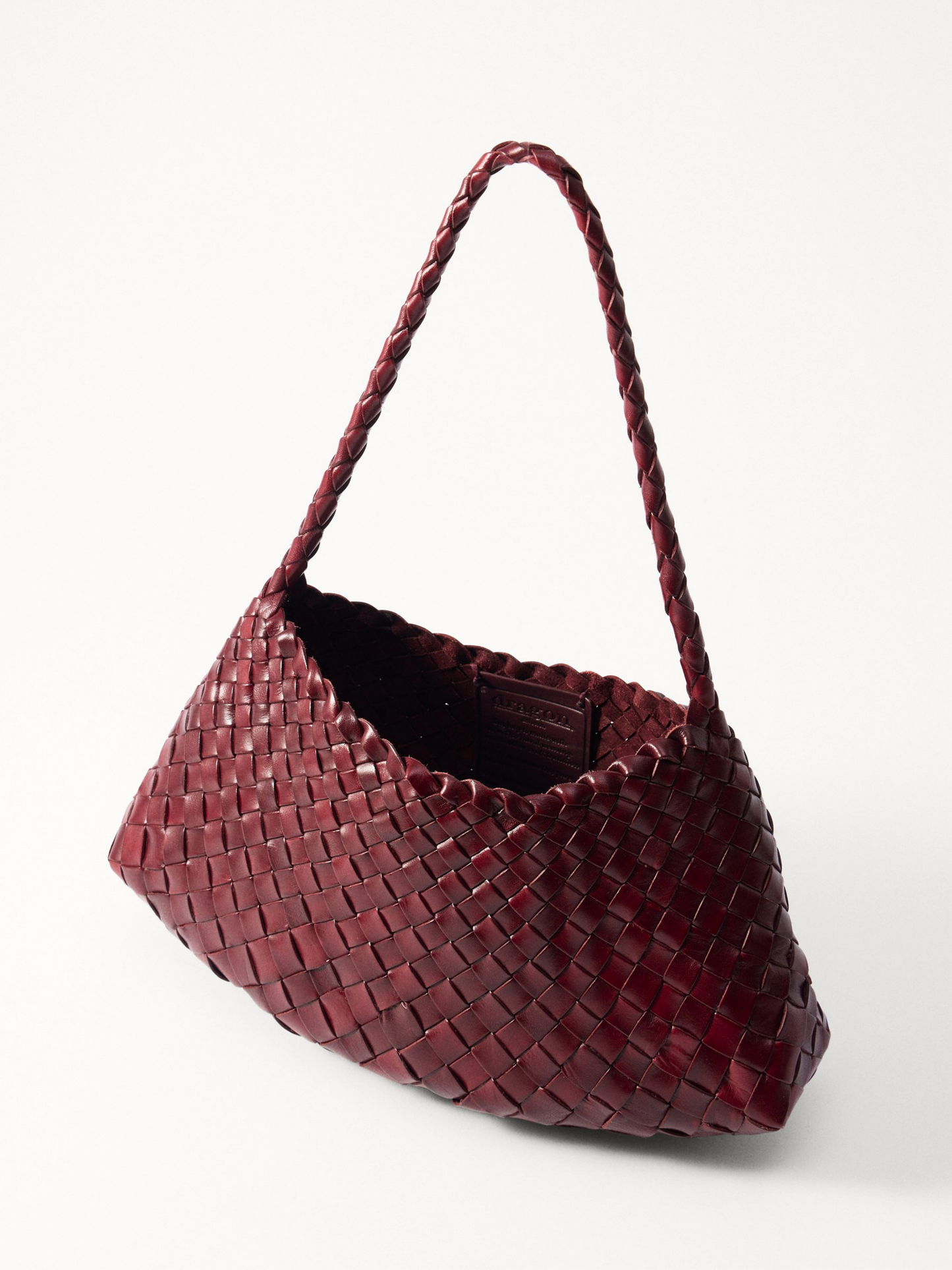 Jada Handcrafted Bag in Deep Burgundy