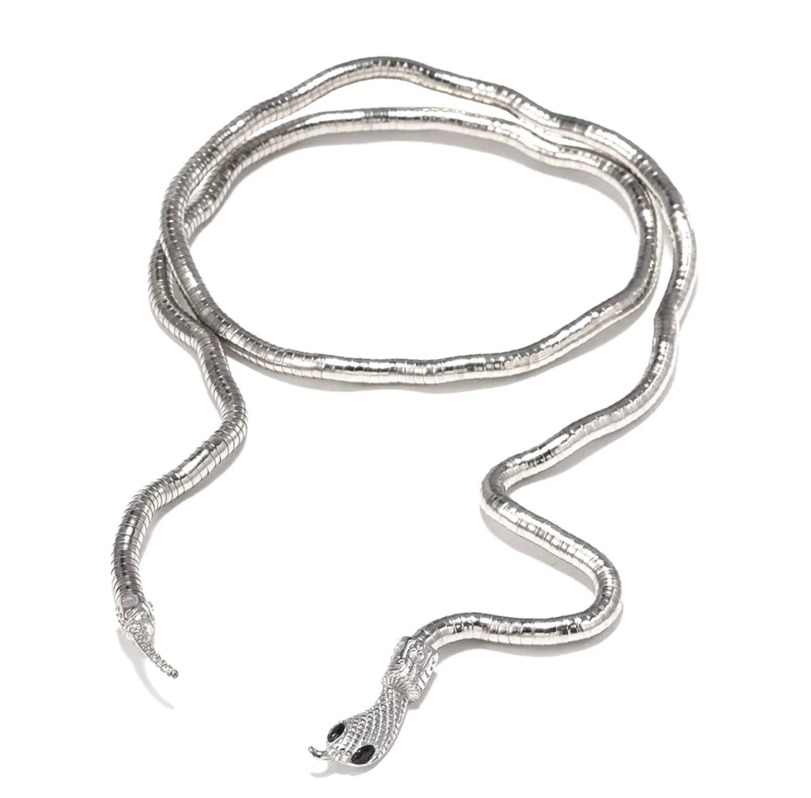 Luxe Serpent Wrap Jewellery in Silver - Idaya Luxe