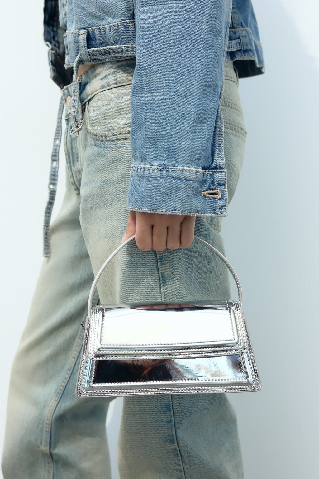 Aroka Bag in Silver