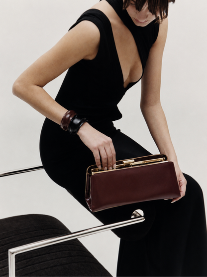 Ella 3 in 1 Bag in Deep Burgundy
