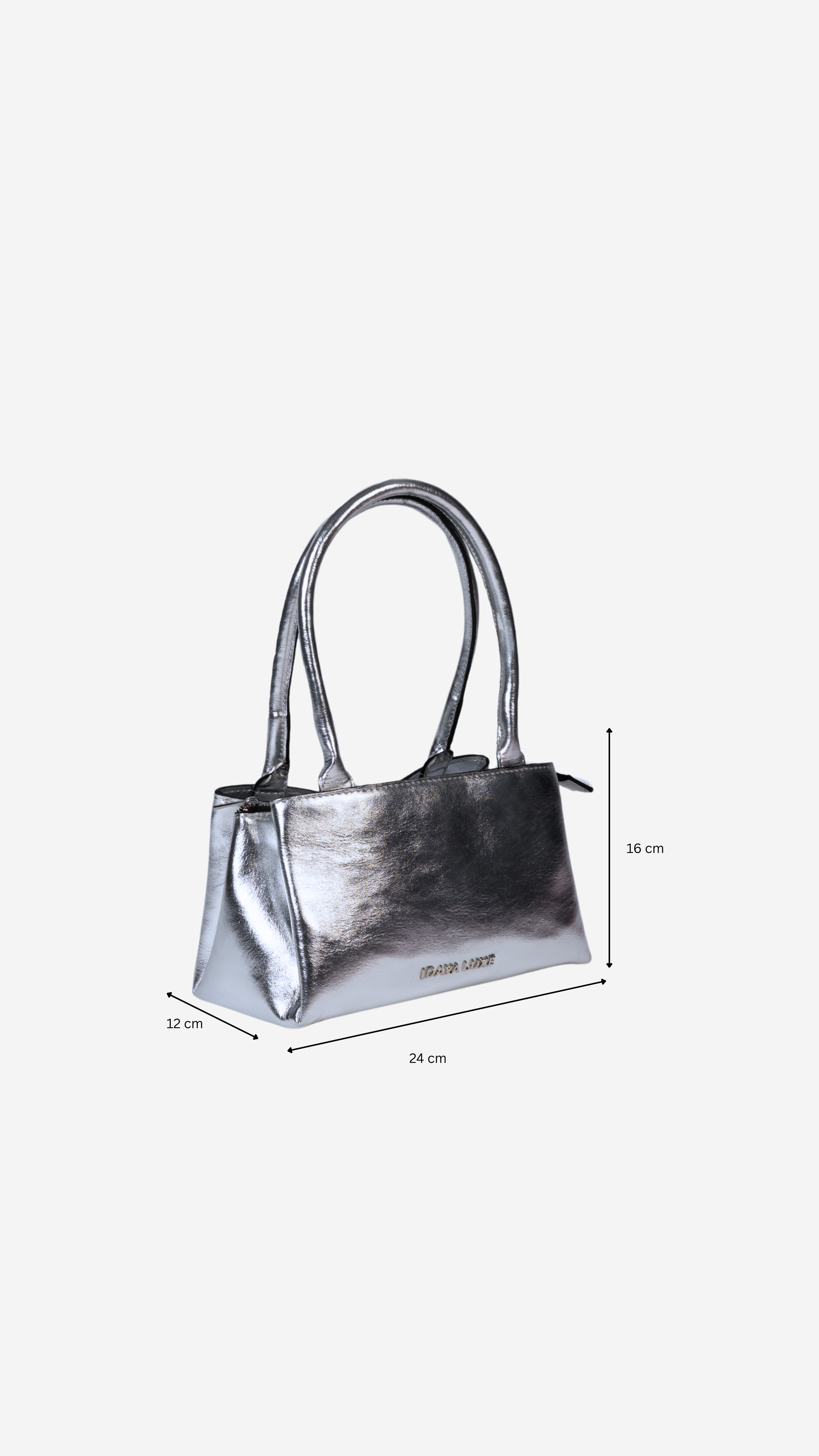 Zoro Shoulder Bag in Silver