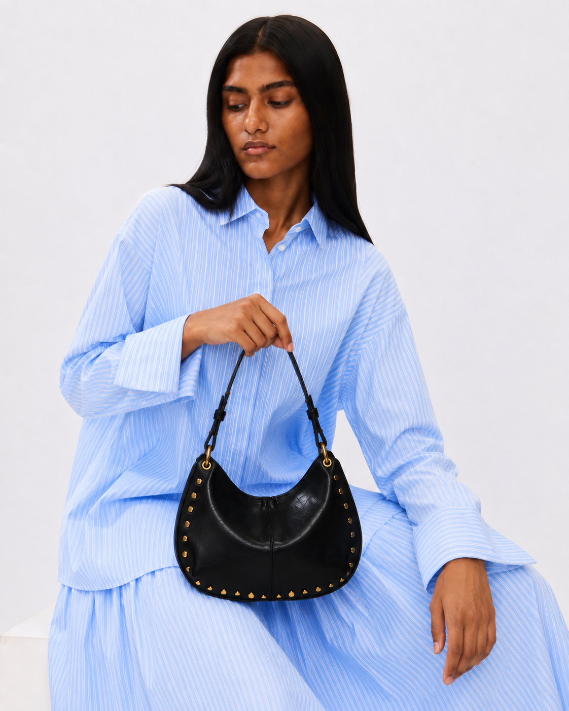 Aroka Bag in Black - Idaya Luxe