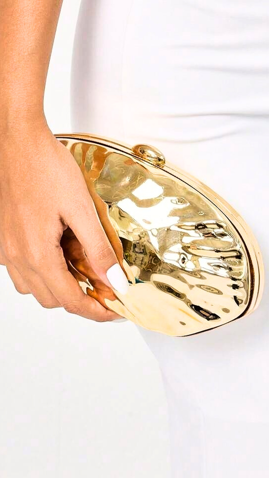 Sienna Clutch in Golden - Idaya Luxe