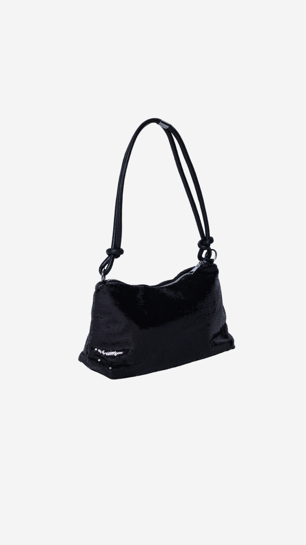 Aurora Sequins Bag in Black - Idaya Luxe