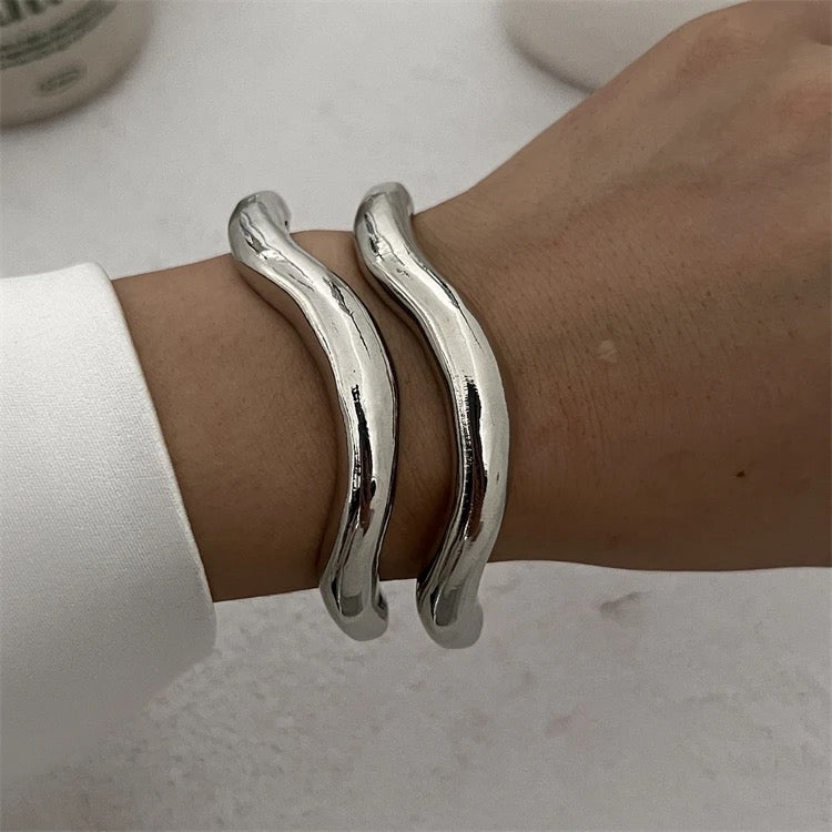 Celene Bracelet Stack (Silver) - Idaya Luxe
