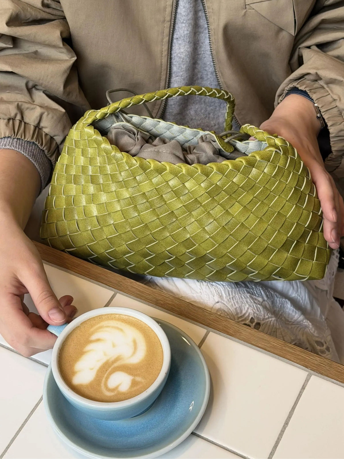 Jada Handcrafted in Olive Green