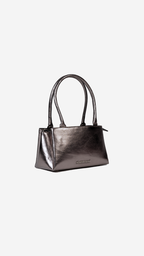 Zoro Shoulder Bag in Gunmetal