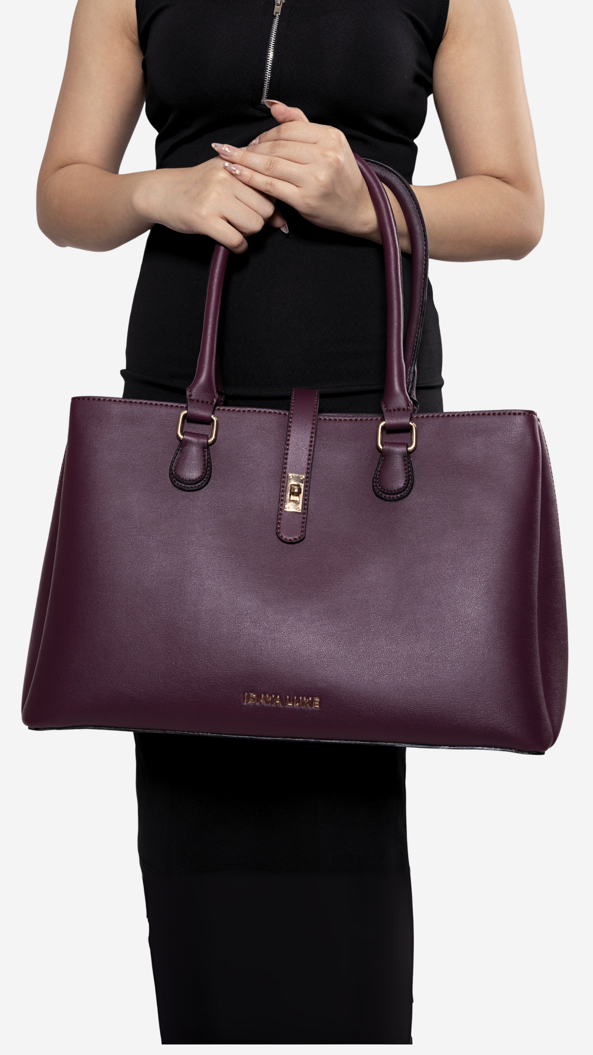 Sira Bag in Cherry - Idaya Luxe