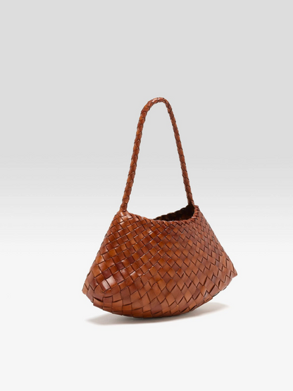 Jada Handcrafted Bag in Tan
