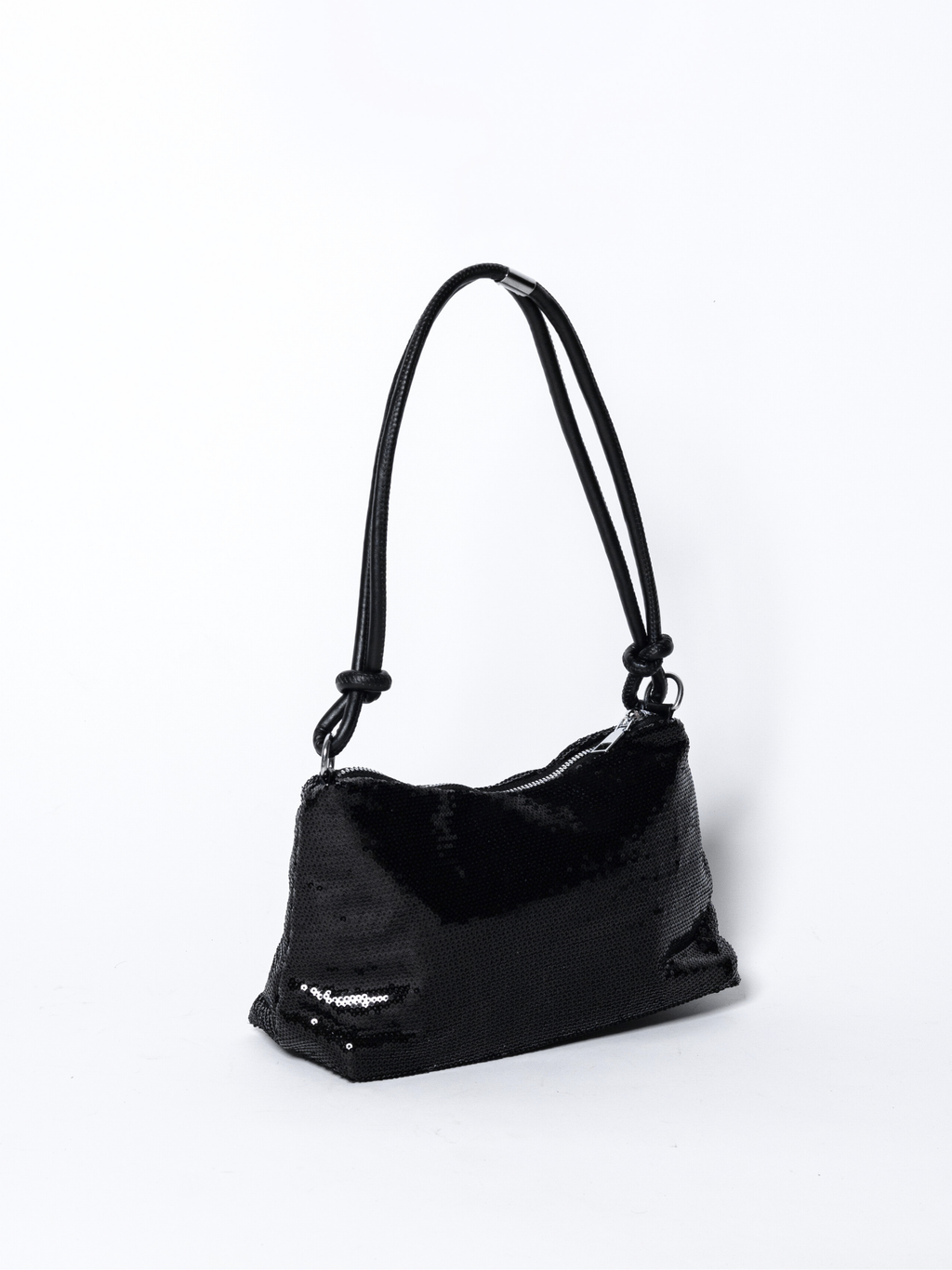 Aurora Sequins Bag in Black