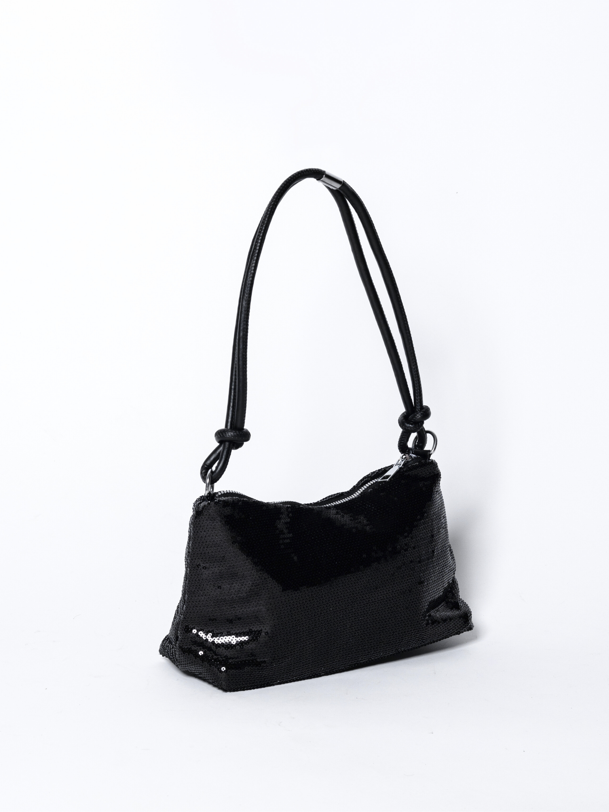 Aurora Sequins Bag in Black