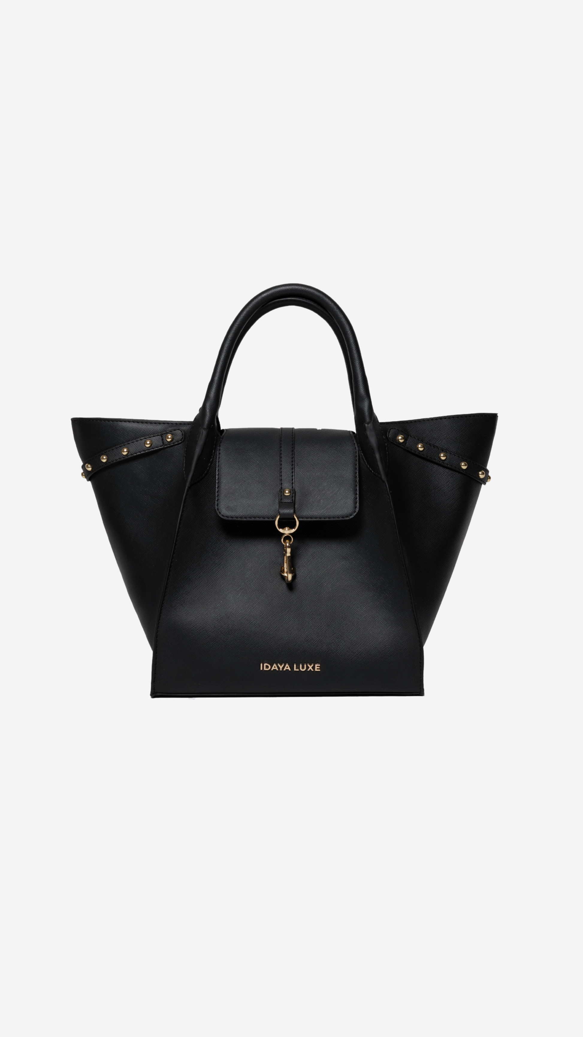 Jada Studded Bag in Black - Idaya Luxe