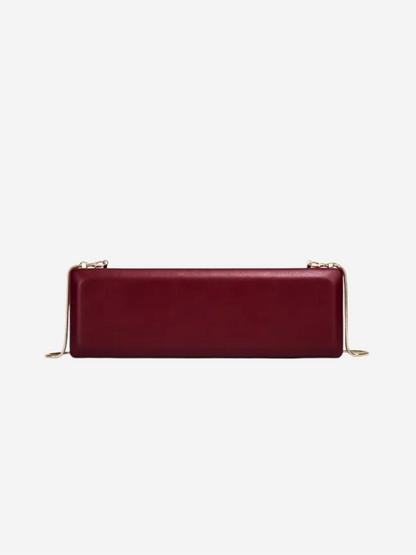 Kayra Clutch in Deep Burgundy