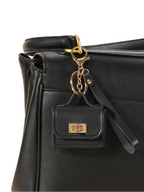 Micro Bag Charm in Black