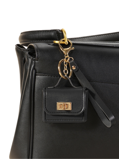 Micro Bag Charm in Black - Idaya Luxe