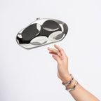 Oro Clutch Bag in Silver - Idaya Luxe