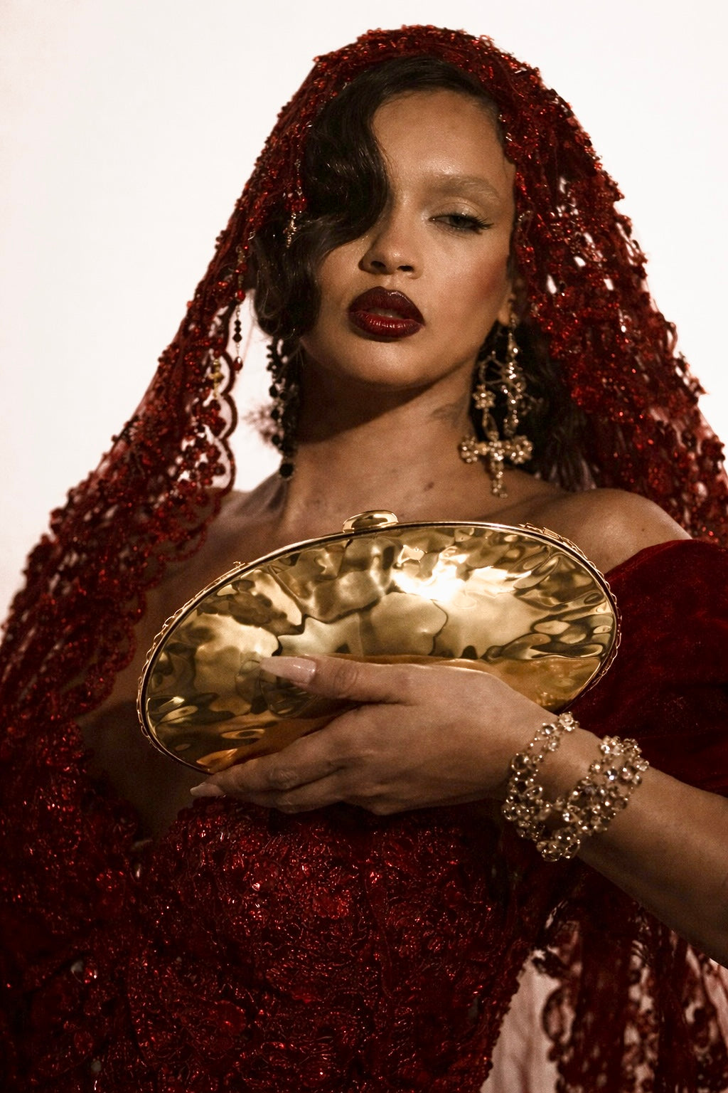 Sienna Clutch in Golden - Idaya Luxe